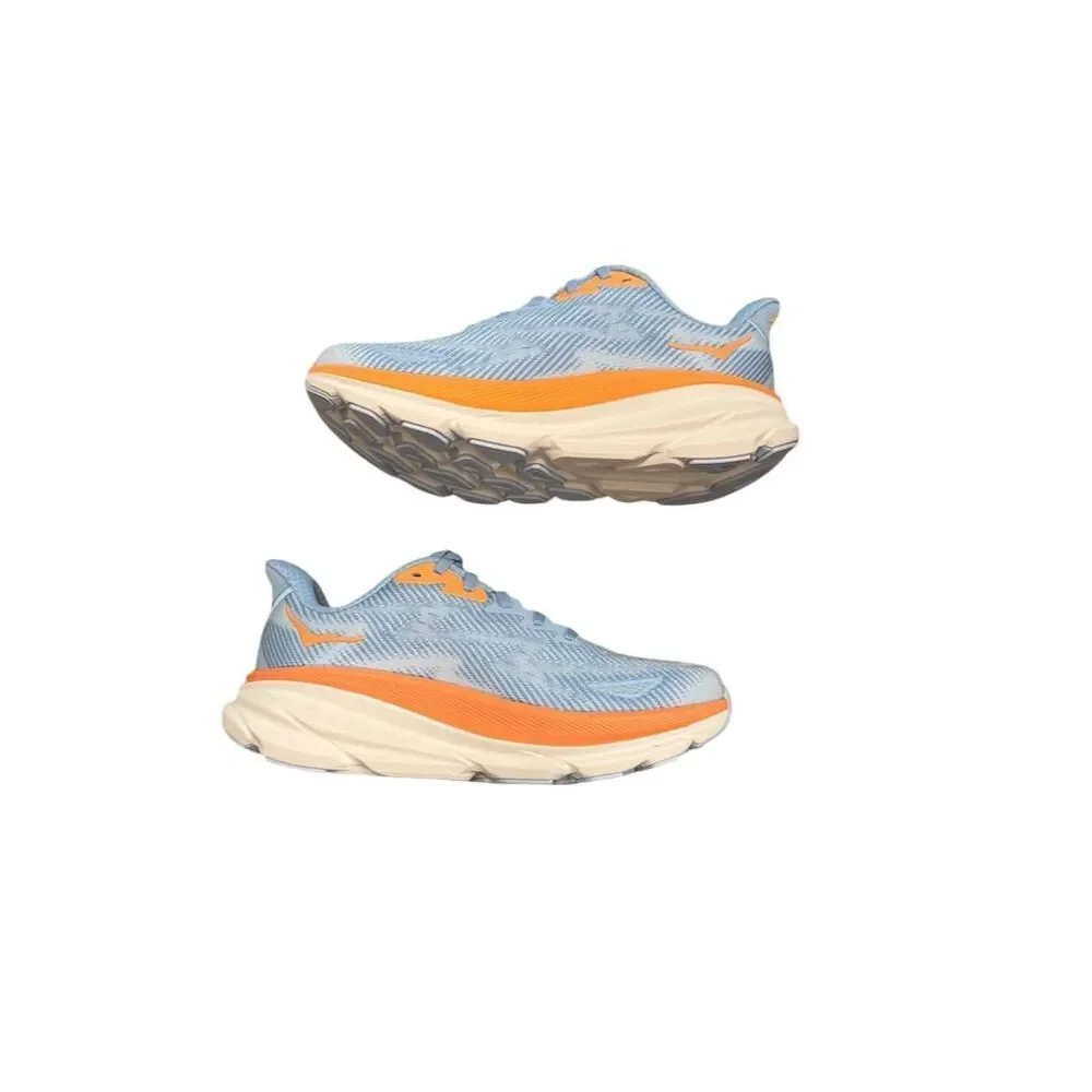 Hoka One One Clifton 9 Women's Running Shoes Blue Size 6.5 - Picture 4 of 13